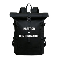 Sac à dos pour ordinateur portable décontracté et professionnel, grande capacité, unisexe, personnalisable, en stock, imperméable, sac à dos de sport, sac à dos d'école, sac à dos de voyage