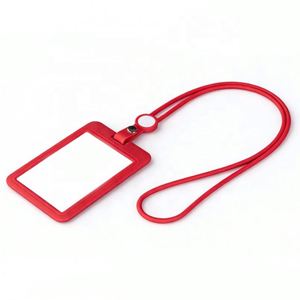 Cordon de cou en silicone personnalisé avec logo pour permis de travail, porte-badge et étui pour carte – Prix usine - Product Image 2