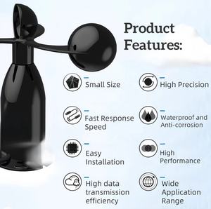 เครื่องวัดความเร็วลม RS485 0-10V 0-2V ทำจากอะลูมิเนียมอัลลอยทำความร้อนอัตโนมัติได้รับการรับรองจาก jirs - Product Image 4