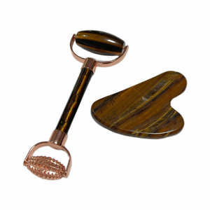 Facial Gua Sha Set Anti-envejecimiento Masaje facial Rodillo Cabeza Cuerpo Cuarzo Herramientas - Product Image 4