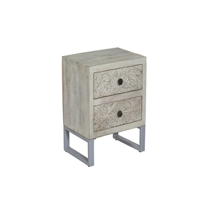 Contemporary Wooden Bedside <b>Table</b> with Practical Storage Drawer Bedroom Furniture Manufacturer Direct Supply - Product Image 2