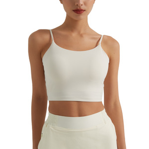 JAC22 C75029 Hermoso Chaleco Deportivo para Mujer, Sexy, de Una Pieza, con Relleno en el Pecho, Transpirable, con <span class=keywords><strong>Tirantes</strong></span> Ajustables, Ropa Interior para Yoga - Product Image 5