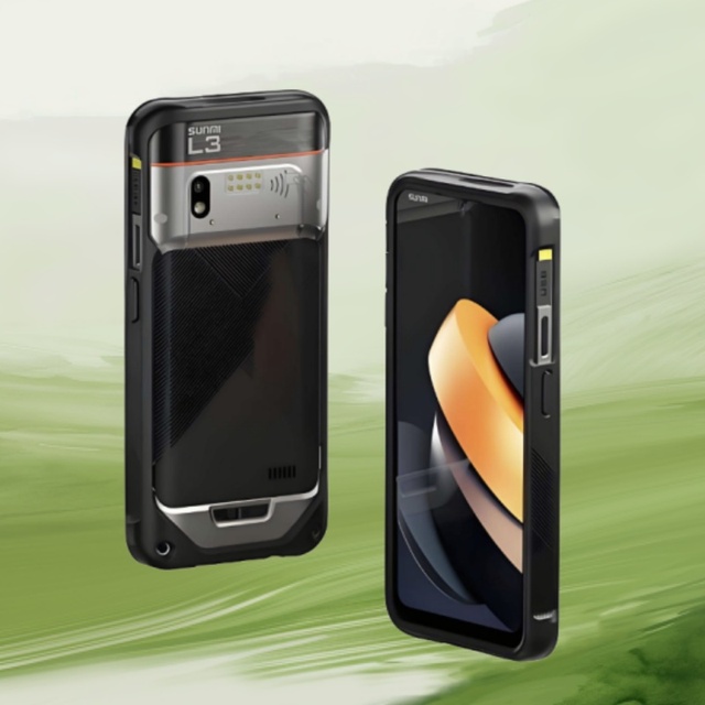 New SUNMI L3 Handheld Computer Fingerprint Dual Sided NFC Reader Octa Core Custom logo Pda