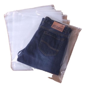 Custom Logo Pouches Frosted Printed Ziplock for <b>Clothes</b> Package <b>PVC</b> Clothing Packaging Bag clear Plastic Zipper Bags - Product Image 1