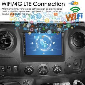 Autoradio Android pour Nissan NV400 Opel Movano Renault Master Vauxhall Movano 2010-2018 Lecteur multimédia Navigation GPS - Product Image 5