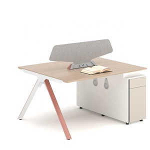 Staff Office <strong>Table</strong> Design Honeycomb <strong>Screen</strong> <strong>Partition</strong> Workstation Office <strong>Table</strong> Office <strong>Table</strong> Metal Frame Stage 2 - Product Image 3
