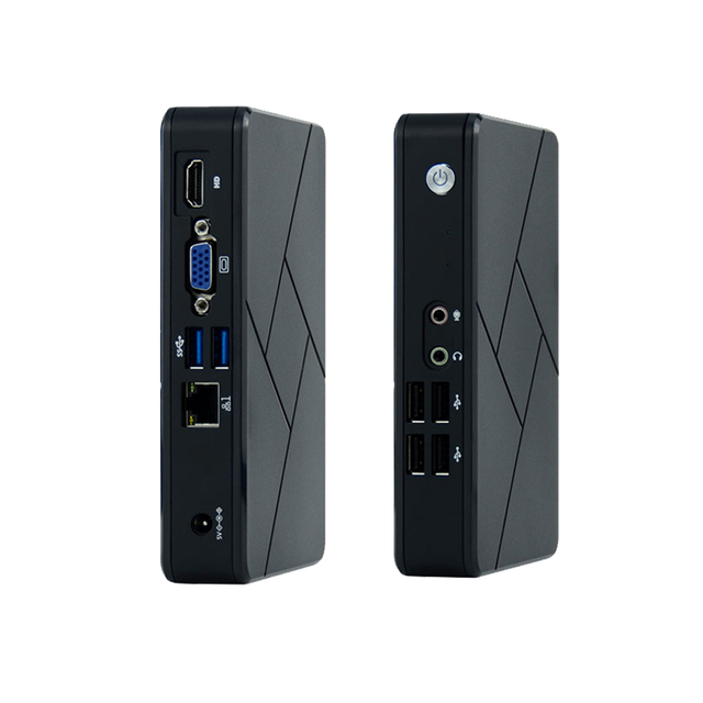 Thin Client Quad-core 2.0GHz DDR4 2GB RAM/16GB EMMC 10.6/VMware/Citrix/Spice Protocol 1080P HD Video Multi-Terminal PC Stock