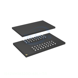 Composants de mémoire IS42VM16320D-6BLI-TR 54 TFBGA, composants électroniques BOM IC en stock - Product Image 1