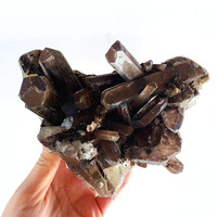 Grappe de cristal gros grands groupes de quartz clair pierre de guérison cristal géode cristal Druzy