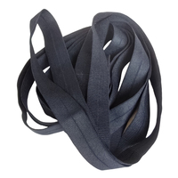 Bande élastique côtelée en nylon et élasthanne, pliable au milieu, sur mesure, pour chaussures, sacs, vêtements et textiles de maison