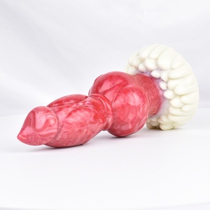 NNSX Lust Dog Toutu's Strong Body and Huge Balls Designed Silicone Dog Penis Adult Sex Toys Anal Plug Masturbator - Product Image 5