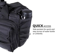 Sacoche pour ordinateur portable en polyester d'extérieur 17 pouces pour hommes, mallette multifonction avec sacs à main à bandoulière, mallette pour ordinateur portable