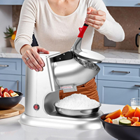 Machine à glace pilée commerciale la plus vendue, durable, pour la préparation de neige glacée et de cônes de neige