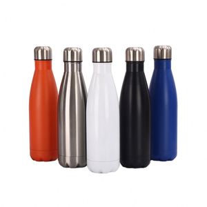 Customized Logo 304 Stainless Steel Powder Coated Cola Bottle <b>Large</b> Capacity Vacuum Insulated <b>Cup</b> - Product Image 1
