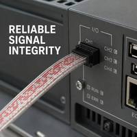 Kabel Pita Datar OEM ODM, Kabel Terminal Berinsulasi untuk Sirkuit PCB & Koneksi Peralatan EDM Kecepatan Tinggi