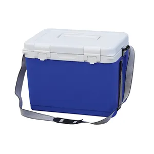 Shero Camping Cooler Box Refrigerator50l電気ソーラーパワープラスチックポータブルカー12vアイス回転成形クーラーボックスホイール付き