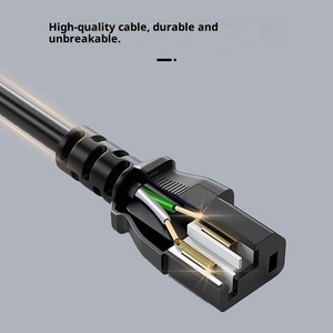 Tất cả các đồng Trung Quốc-thực hiện ba-cắm máy chủ máy tính và Nồi cơm điện AC dây nguồn cho thiết bị điện - Product Image 3