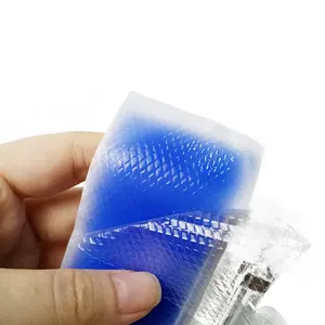 Health Care Products Soluble By Water Transparent Cooling Gel Discoloration Sheet Antipyretic Blue Hydrogel OEM ODM Cool Pad