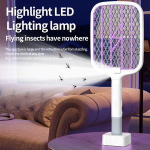 Maist Scacciamosche Elettrico Quadrato in ABS con <span class=keywords><strong>Luce</strong></span> LED, Design Ricaricabile per Uso Domestico, Dispositivo Portatile per il Controllo degli Insetti - Product Image 1