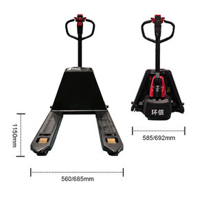 Chariot élévateur électrique ZHONGLI EP F3E PRO avec petit rayon de braquage, 1,5T 2T, chariots élévateurs Li-Ion à fourches étroites et larges pour la manutention en entrepôt - Product Image 2