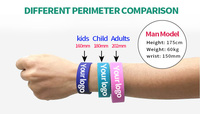 Bracelet en silicone segmenté pour impression par sublimation, bracelet religieux en silicone, bracelets promotionnels sportifs arc-en-ciel