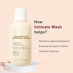 Limpiador de PH Vaginal Intimo no irritante, con Aloe Vera hidratante, caléndula para picaduras de piel seca sensible - Product Image 3