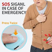 Alarme personnelle portable 130 dB anti-agression pour personnes âgées avec lumières, sécurité et urgence garanties
