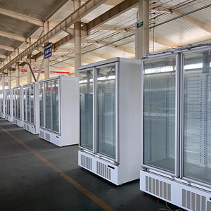 Plug-in loại cửa kính Tủ đông đồ uống mát tủ lạnh siêu thị tủ lạnh hiển thị Máy làm lạnh - Product Image 4