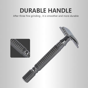 Các Nhà Sản Xuất Bán Đơn Giản Duy Nhất Vỉ Bên Ngoài Hút 1 Dao Xử Lý + 1 Lưỡi Mens OEM An Toàn Dao Cạo - Product Image 3