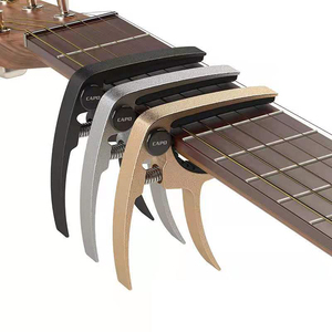2020 Classique Rapide Air Réglage Tuner Pince Électrique Acoustique Clip Sur Capo de <span class=keywords><strong>Guitare</strong></span> - Product Image 2