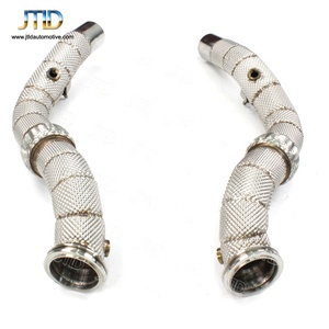 Tubo de escape blindado térmico de rendimiento de acero inoxidable 304 para <span class=keywords><strong>Maserati</strong></span> <span class=keywords><strong>Ghibli</strong></span> <span class=keywords><strong>V6</strong></span> 3,0 TT US Spec - Product Image 2