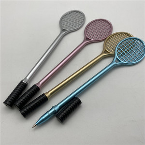Bolígrafo Promocional para Eventos Deportivos, Bolígrafo de Plástico con Forma de Raqueta de Bádminton/Tenis, con Impresión de Logotipo Personalizado - Product Image 3