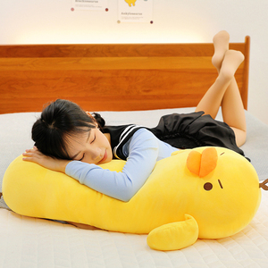 ตุ๊กตาเป็ดสีเหลืองน่ารัก หมอนข้างนุ่มนิ่ม ของเล่นตุ๊กตาหนานุ่ม หมอนอิงรูป<span class=keywords><strong>การ์ตูน</strong></span> ตกแต่งโซฟาเตียงนอน ของขวัญวันเกิดสำหรับเด็ก - Product Image 4