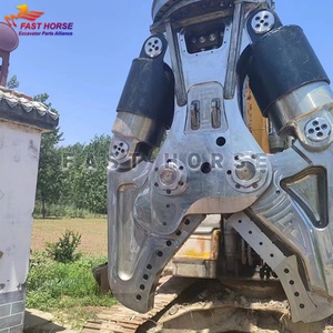 Cisaille hydraulique à double cylindre Hangood BYDS650RT pour excavatrice, cisaille à ferraille, cisaille de démolition, coupe-structure en acier pour 15-35 tonnes - Product Image 3