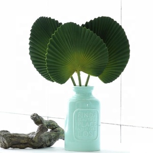 Di alta qualità verde PU artificiali <span class=keywords><strong>foglie</strong></span> di palma per la decorazione della casa - Product Image 2