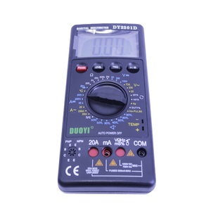 Dy2201d Digitale Multimeter Voor Auto 'S True-Rms <span class=keywords><strong>Tester</strong></span> Met Snelheidssensor Contactloze Rpm-Temperatuurtester - Product Image 3