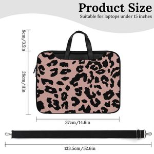 Bolsa de Mensajero para Portátil con Estampado Animal, Personalizable al por Mayor, Funda Ligera de Neopreno, Diseño Impermeable, Impresión de Logotipo - Product Image 2