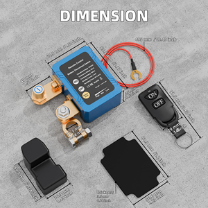 Rohs CE 240A <b>12v</b> Heavy Duty Remote Battery Cutoff <b>Switch</b> ON/OFF Battery Selector <b>Switch</b> Manufacturer For Automotive Marine Car - Product Image 2