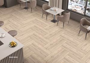 Azulejos de suelo de madera de porcelana de 200x1200mm de diseño de lujo de la mejor calidad, azulejos decorativos de tablones de madera para paredes y suelos - Product Image 2