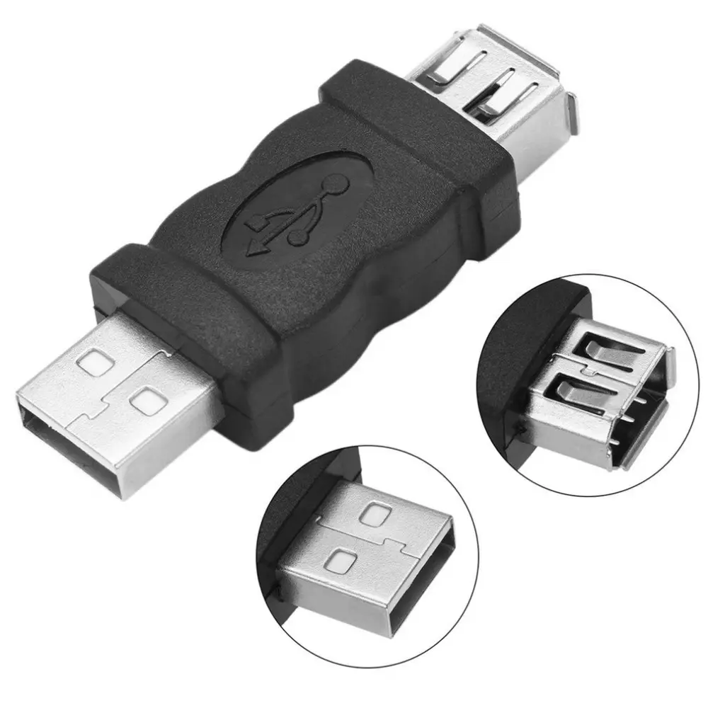 IEEE 1394 6 Pin hembra A USB 2,0 tipo A macho adaptador