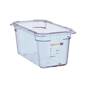 ถาดใส่อาหาร ABS GN 1/3 ขนาด 32.5 × 17.6 × 10 ซม., ความจุ 3.7 ลิตร, ไม่มีฝาปิด, อุณหภูมิใช้งานได้ -40/+80 องศา ° ซี อาราเวน - Product Image 1