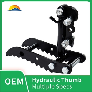 <span class=keywords><strong>Pince</strong></span> hydraulique noire <span class=keywords><strong>pour</strong></span> <span class=keywords><strong>mini</strong></span>-excavatrice à godet étroit, accessoire <span class=keywords><strong>pour</strong></span> excavatrice, approvisionnement transfrontalier - Product Image 2