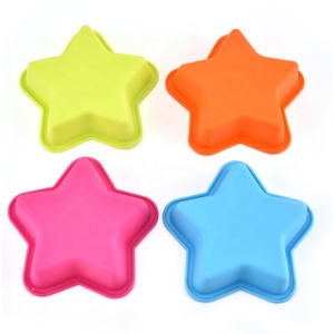 Outils de pâtisserie de cuisine personnalisés <span class=keywords><strong>Moule</strong></span> en silicone 3D en forme d'étoile Moules de décoration de gâteaux pour la cuisson de gâteaux - Product Image 4