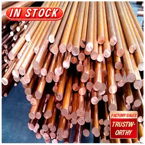 Wholesale Large Quantities Of Copper Rods 99.99% Copper Bulk Discounts China