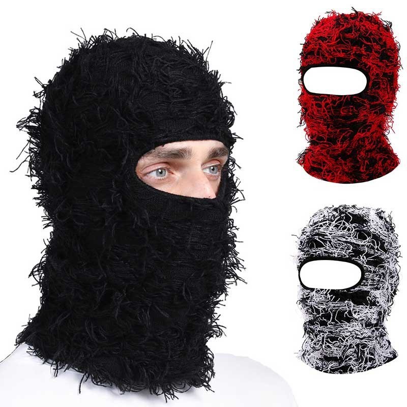 Distressed Balaclava Ski Mask Shiesty Yeat