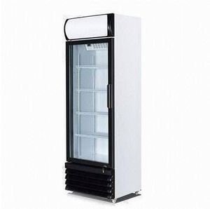 Vitrine réfrigérée commerciale 300L à porte vitrée simple, congélateur vertical, équipement de réfrigération pour supermarché HFS23504 S - Product Image 5