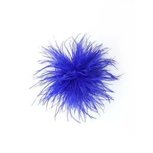 Lông bạc hà màu xanh lá cây hoa tóc clip cho phụ nữ bên Derby trang phục hat Pin tóc phụ kiện Bridal mũ nón cưới Cocktail trà - Product Image 2