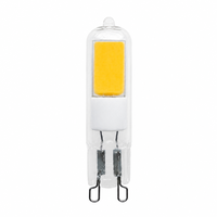 Ampoule LED Xmation G9 2W AC/DC 12V 250LM Verre COB 2200K/3300K/5000K 360° Sans Scintillement Remplacement Halogène CRI>80 Garantie 2 Ans