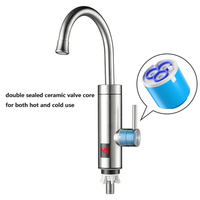 Nouveau design Robinet de chauffage instantané intelligent Contrôle manuel de la température de l'eau électrique instantanée