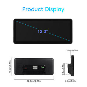 Podofo 12.3 ''Android <span class=keywords><strong>pour</strong></span> voiture 6 + 128G Autoradio <span class=keywords><strong>pour</strong></span> <span class=keywords><strong>Audi</strong></span> All Series 8 Core Wireless CarPlay/Android Auto/GPS/WiFi/IPS/Vente en gros - Product Image 5